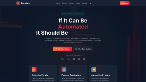 Automate Agency Dark thumbnail