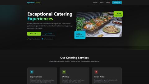 Luxe Noir Catering thumbnail
